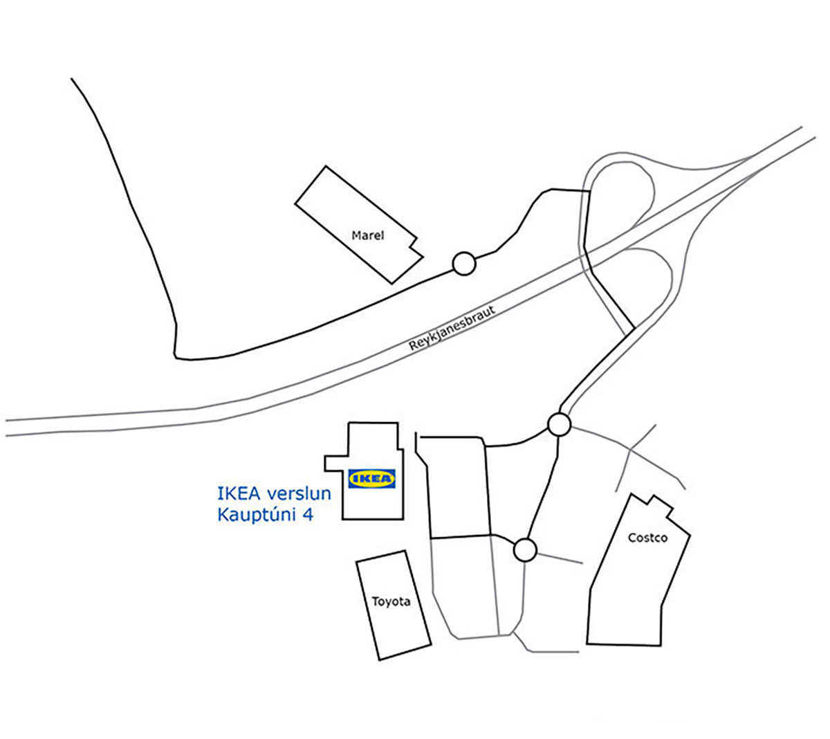 Road map IKEA